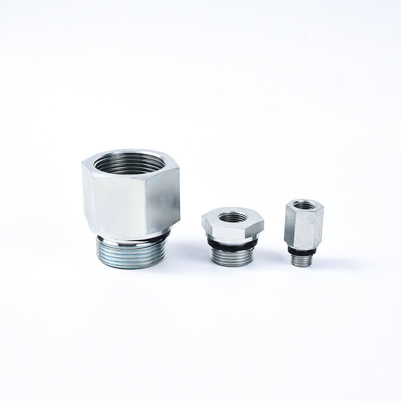 1BG- Bsp male double use for 60° cone seat or bonded seal bsp mal e o-ring