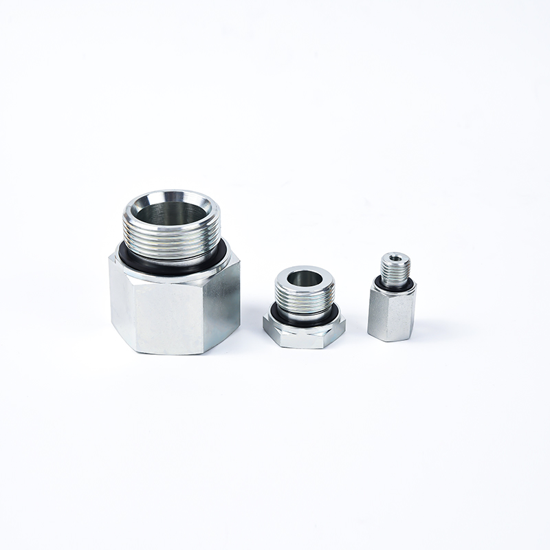 1BG- Bsp male double use for 60° cone seat or bonded seal bsp mal e o-ring