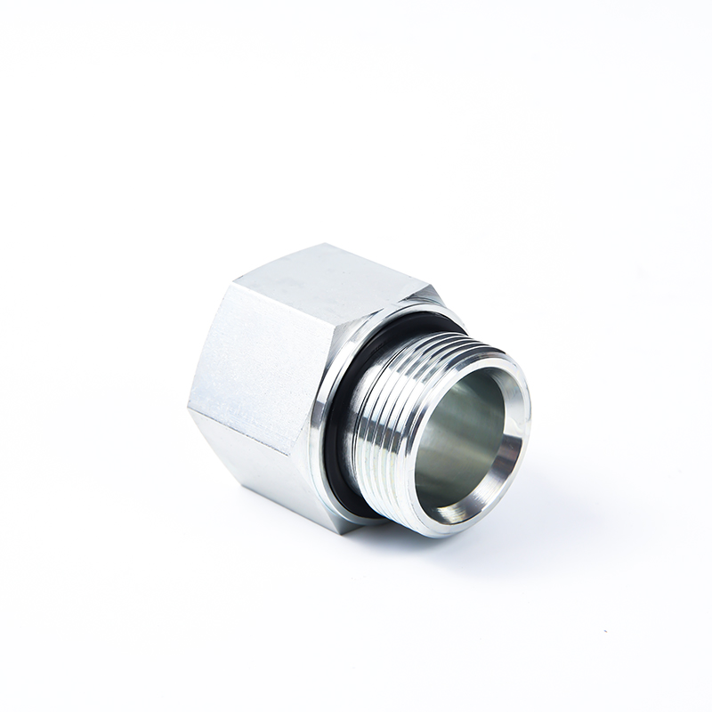 1BG- Bsp male double use for 60° cone seat or bonded seal bsp mal e o-ring