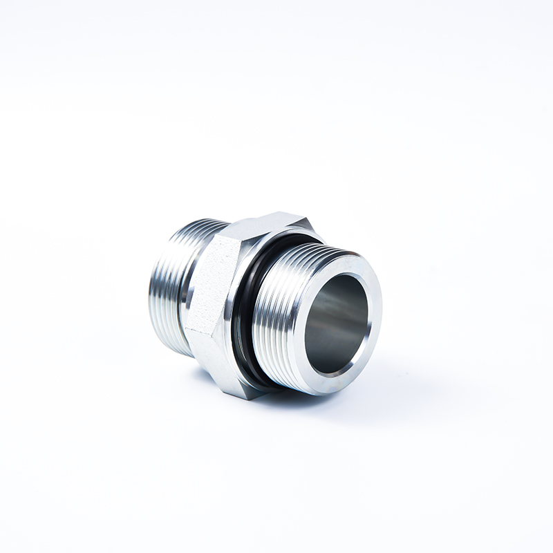1BG- Bsp male double use for 60° cone seat or bonded seal bsp mal e o-ring