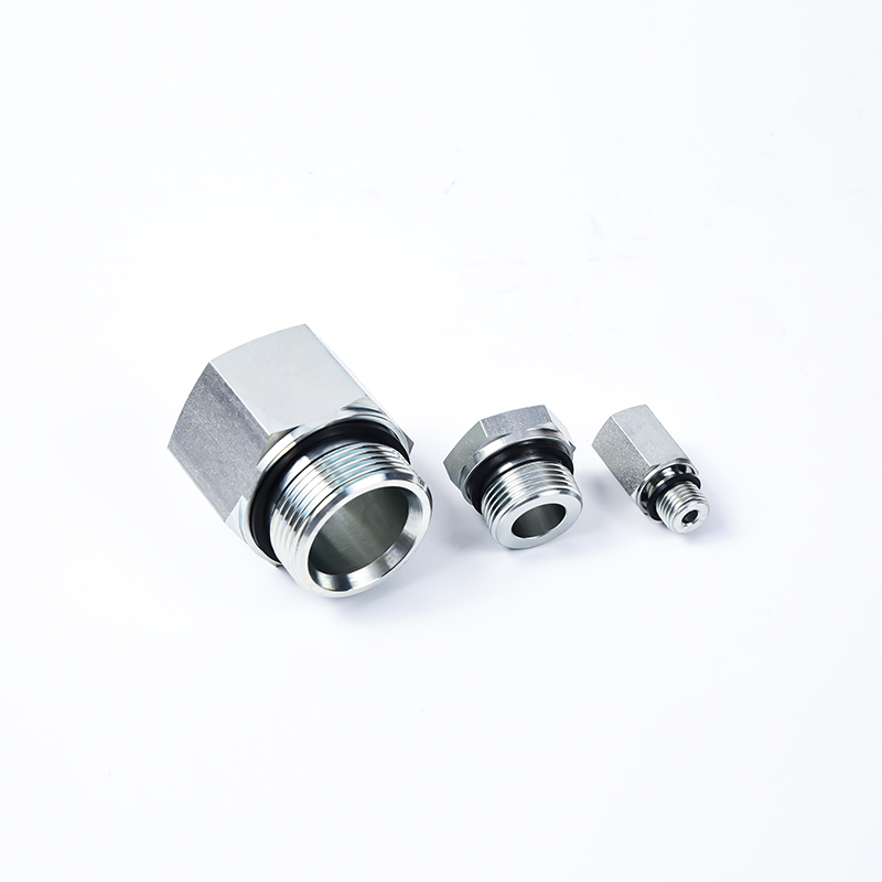 1BG- Bsp male double use for 60° cone seat or bonded seal bsp mal e o-ring