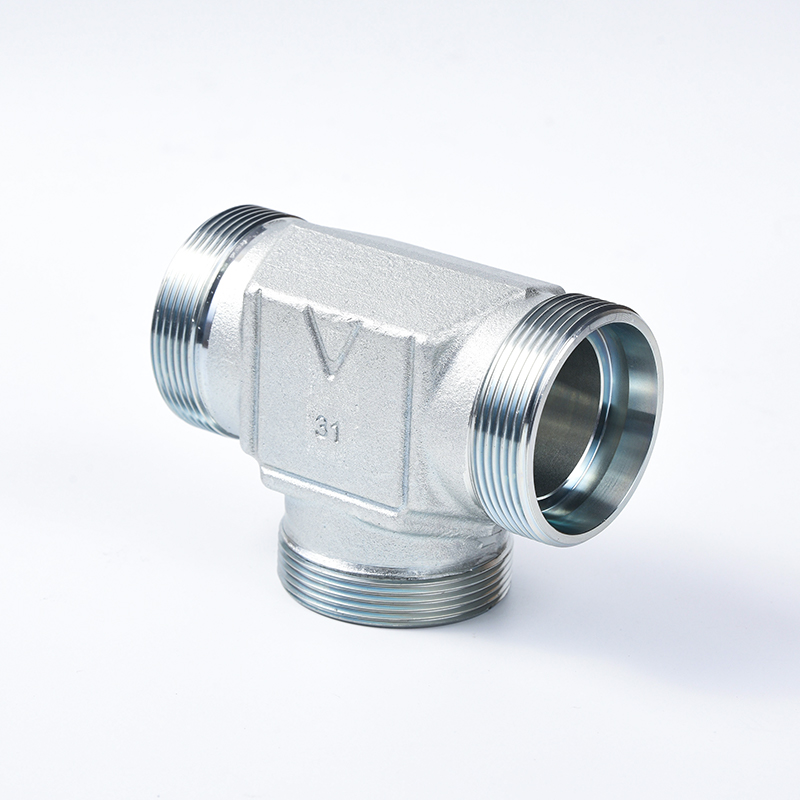  CC  CD  EL Barrel tee fit tings with swivel nut ROV
